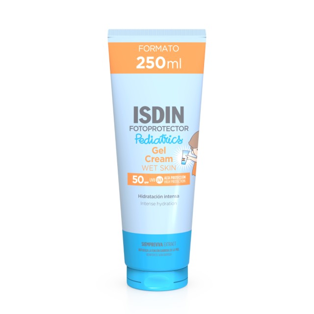 Isdin Fotoprotector Pediatrics Gel Cream SPF50 Αντηλιακή Κρέμα σώματος σε μορφή Τζελ κατάλληλη για παιδιά  250 ml