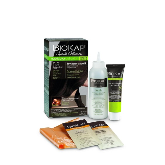 Biokap Βαφή Μαλλιών No 5.8 Καστανό Ανοιχτό Κακάο 140ml