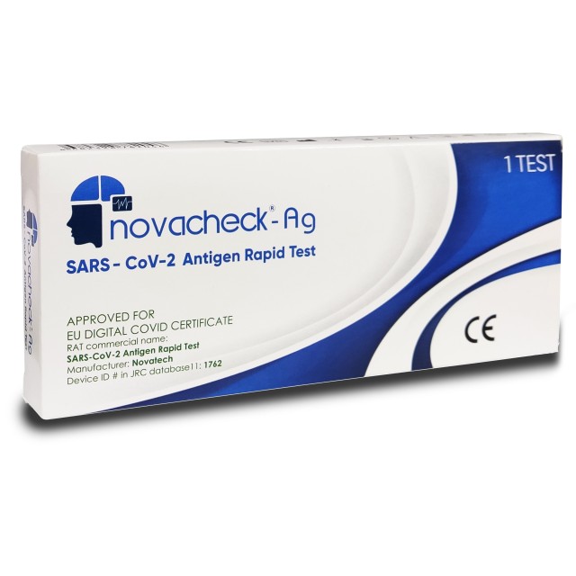 Novacheck-Ag Ρινικό Τεστ Αντιγόνου COVID-19, 1τμχ