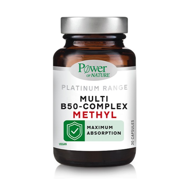 Power Of Nature Multi B50-Complex Methyl 30 κάψουλες
