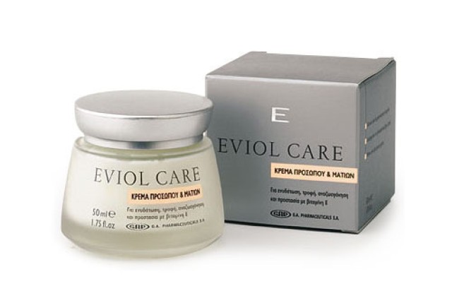 EVIOL Care Ενυδατική Κρέμα Προσώπου & Ματιών 50ml