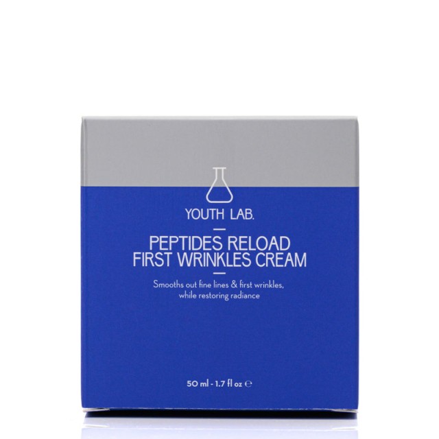 Youth Lab. Peptides Reload First Wrinkles Cream 24ωρη Αντιρυτιδική Κρέμα με Πεπτίδια για τα Πρώτα Σημάδια Γήρανσης 50ml