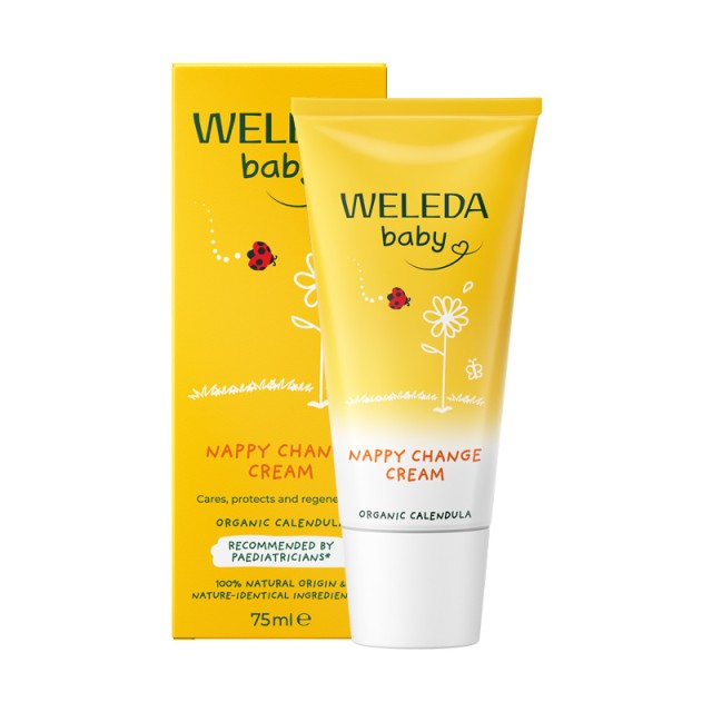 Weleda Baby Calendula Nappy Change Κρέμα με Καλέντουλα για Αλλαγή Πάνας 75ml