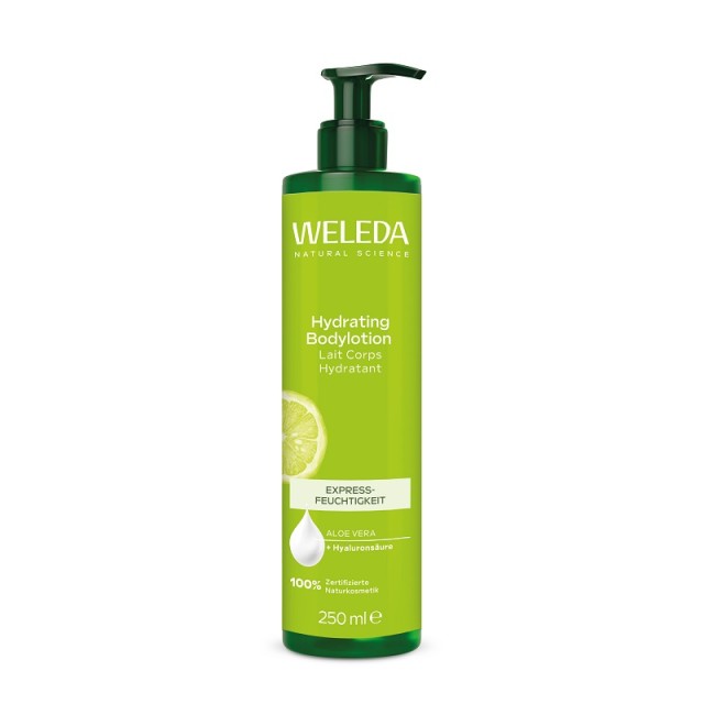 Weleda Hydrating Body Lotion Ενυδατικό Γαλάκτωμα Σώματος Λεμόνι και Αλόη Βέρα 250ml