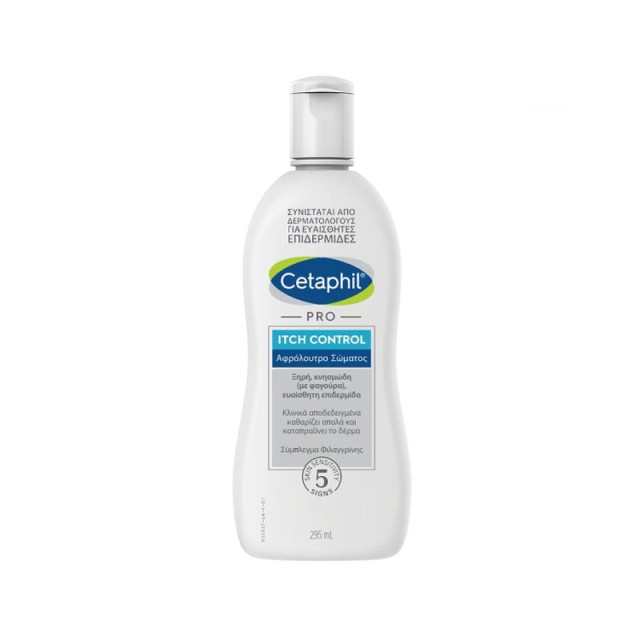 Cetaphil Pro Itch Control Ενυδατικό Κρεμώδες Αφρόλουτρο Σώματος 295ml