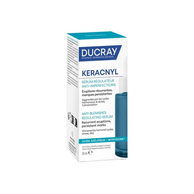 Ducray Keracnyl Serum Κρέμα Προσώπου για Λιπαρό Δέρμα 30ml