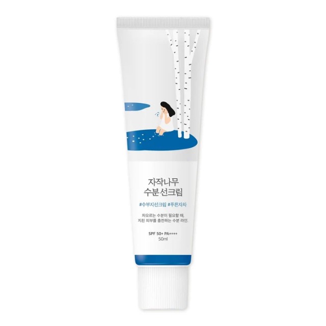 Round Lab Birch Juice Moisturizing Sun Cream SPF50+ PA++++  Αντηλιακή Κρέμα Προσώπου 50ml