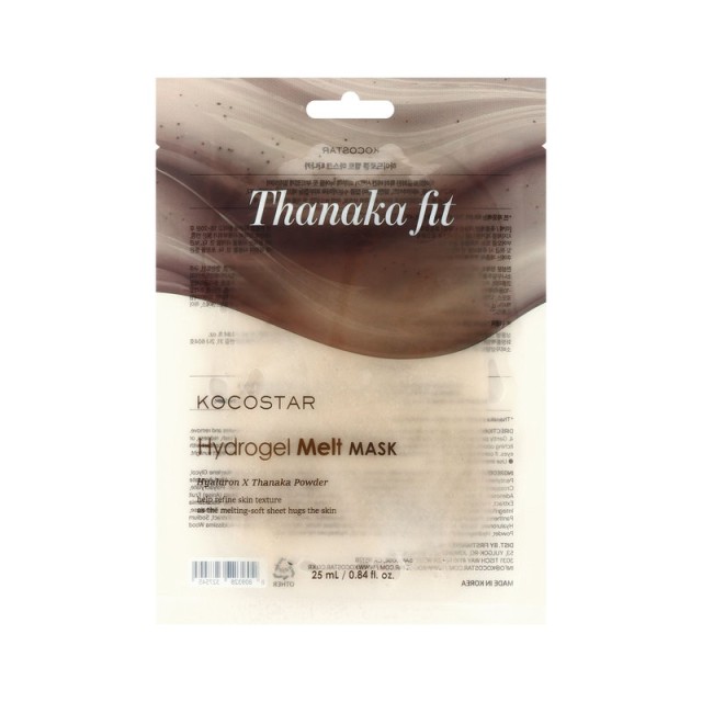 Kocostar Hydrogel Melt Mask Thanaka Fit Μάσκα για Bελτίωση της Yφής της Eπιδερμίδας 25ml