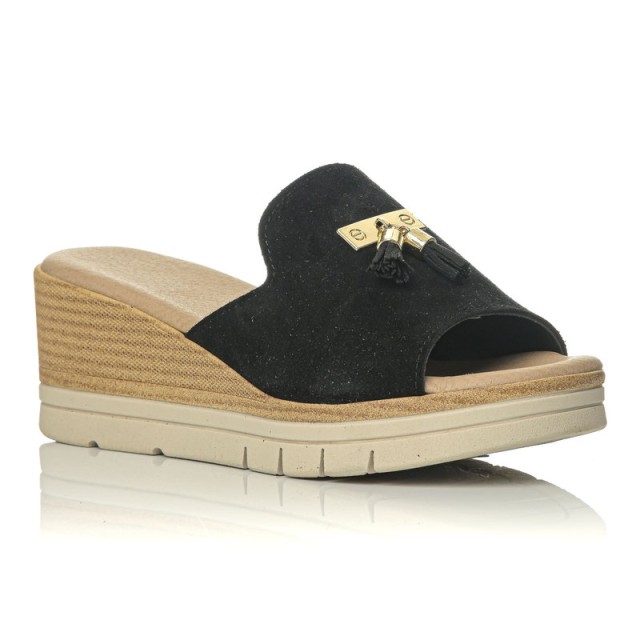 SaveYourFeet Γυναικεία Ανατομική Πλατφόρμα Μαύρη 5059 Νο40