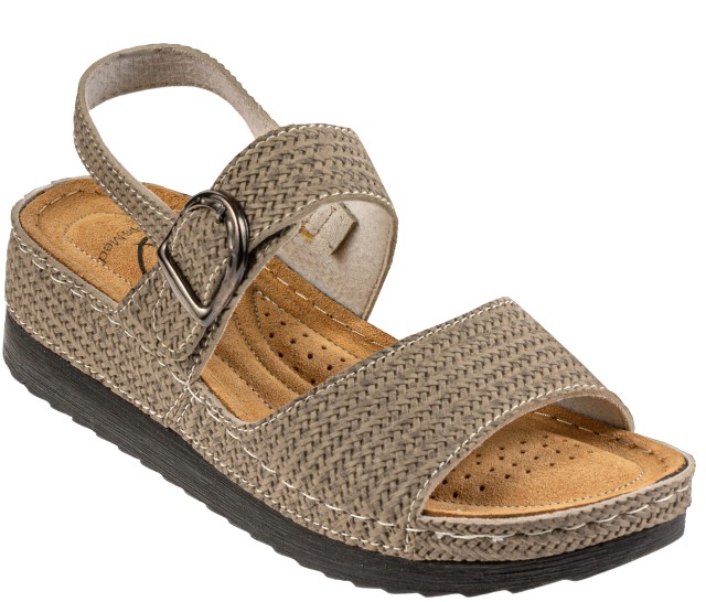 Steps Med Ανατομικό Πέδιλο Taupe N39 (2415)