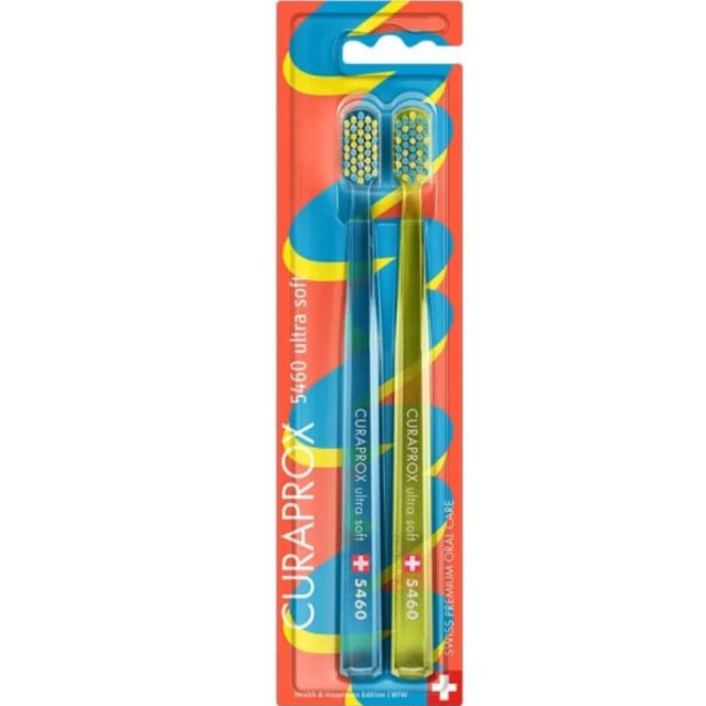 Curaprox CS 5460 Ultra Soft Οδοντόβουρτσες  Health & Happiness 2 τεμάχια