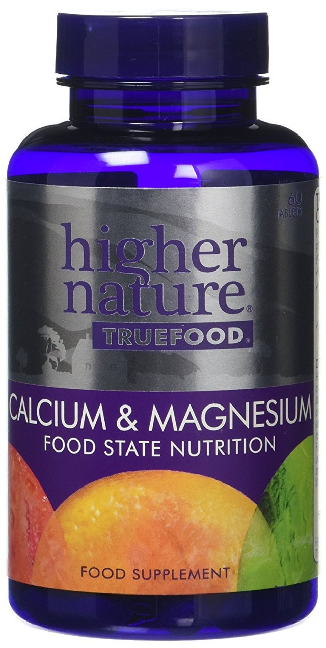Higher Nature True Food Calcium and Magnesium 60tabs