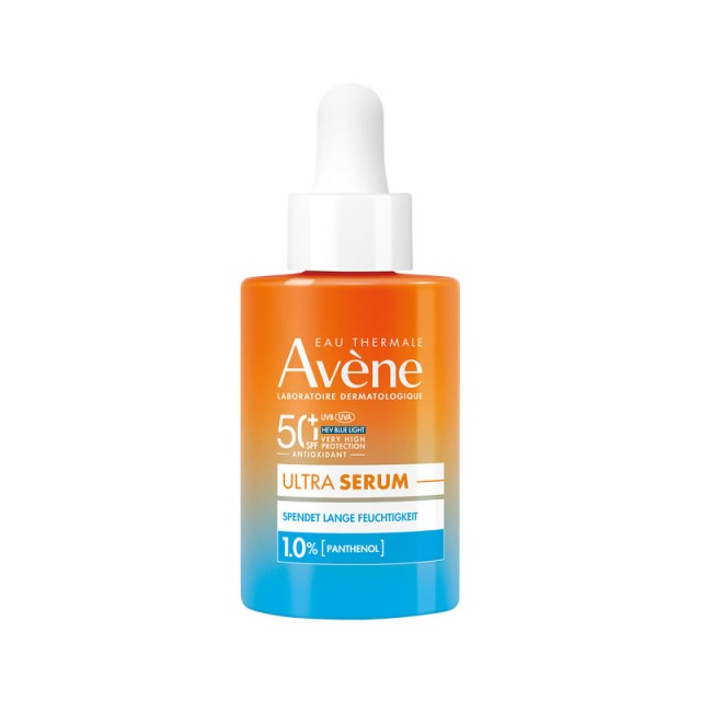 Avene Eau Thermale Ultra Serum Αντηλιακή Κρέμα Υψηλής Προστασίας Μακράς Διάρκειας με Ενυδατική Δράση και Ελαφριά Υφή Ορού SPF50+ 30ml
