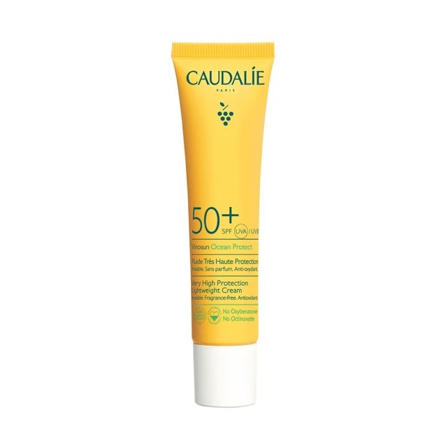 Caudalie Vinosun Very High Protection Fluid SPF50+ Αντηλιακό Προσώπου, 40ml