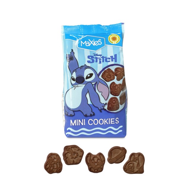 MaXies Stitch Mini Cookies Cocoa 100gr