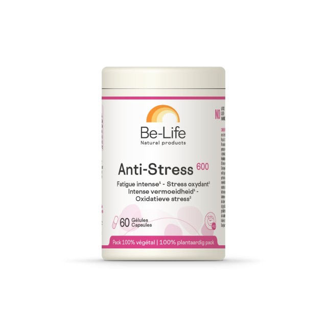 Be-Life Anti-Stress 600 Συμπλήρωμα για το Άγχος 60 κάψουλες