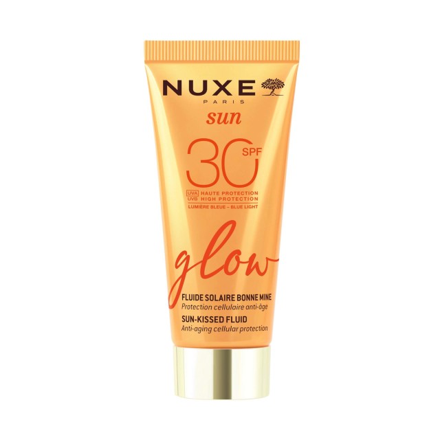 Nuxe Sun-Kissed Fluid Αντηλιακή Λοσιόν Προσώπου SPF30 40ml
