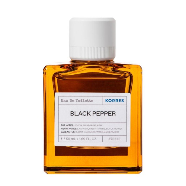 Korres Black Pepper Eau De Toilette 50ml
