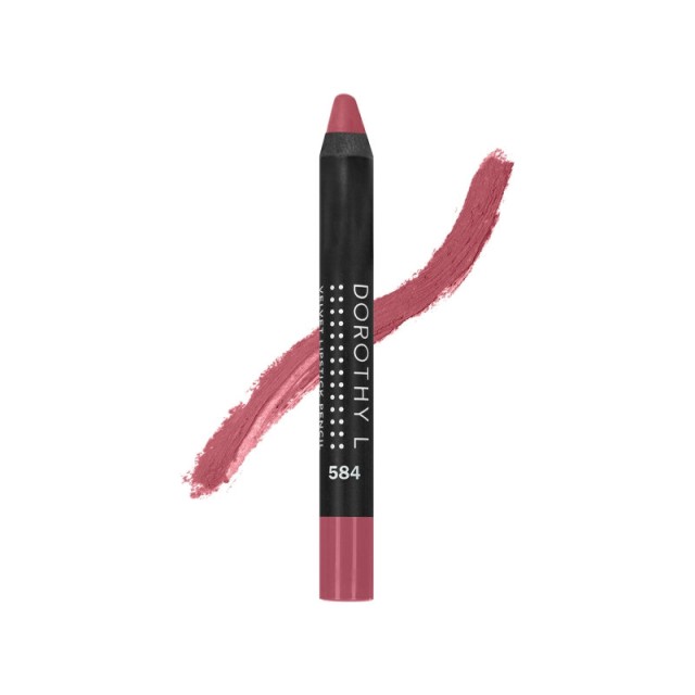 Dorothy L Κραγιόν Μολύβι Velvet Long Lasting Νο.584 2,8gr