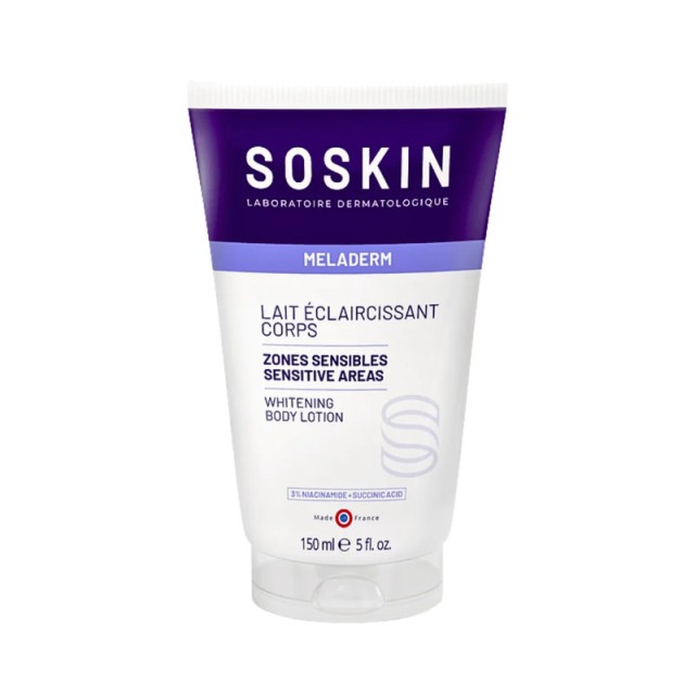 Soskin Meladerm Whitening Body Lotion Ενυδατική Lotion Σώματος 150ml