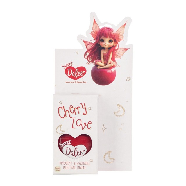 Medisei Sweet Dalee Kids Nail Polish Cherry Love No 904 Παιδικό Βερνίκι Νυχιών 12ml