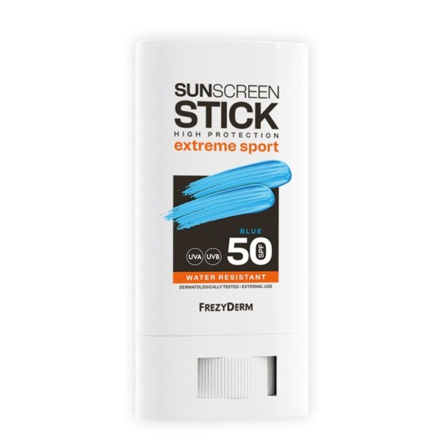Frezyderm Sun Screen Stick Extreme Sport SPF50 Blue, Αντηλιακό Stick για Extreme Sports 20ml