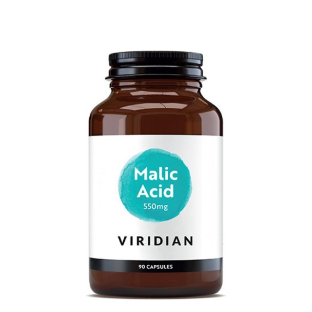 Viridian Malic Acid 550mg Veg 90 κάψουλες