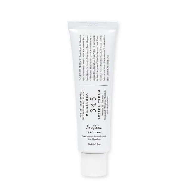 Dr. Althea 345 Relief Κρέμα Προσώπου για Ενυδάτωση, Ατέλειες & Ερυθρότητα 50ml