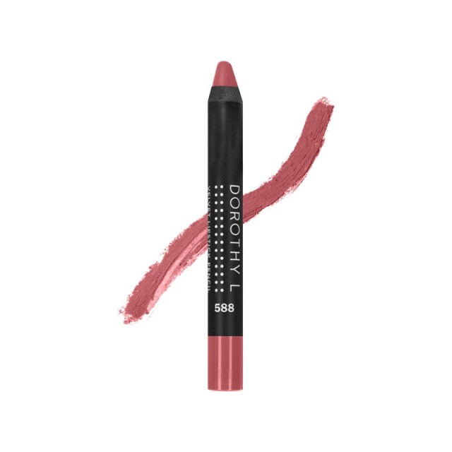 Dorothy L Κραγιόν Μολύβι Velvet Long Lasting Νο.588 2,8gr