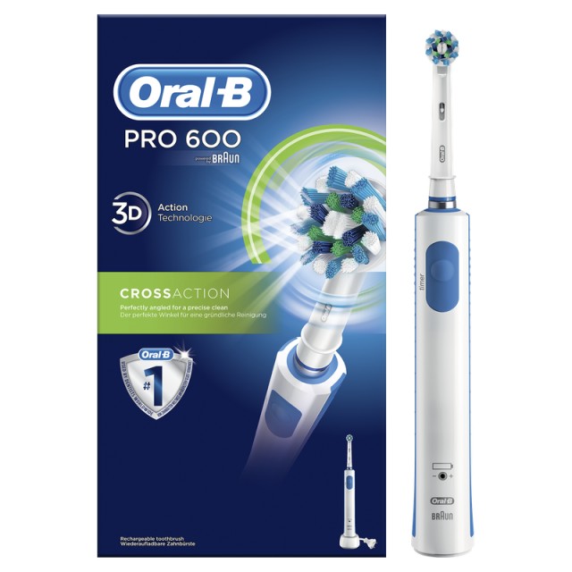 Oral-b Pro 600 Cross Action 3D