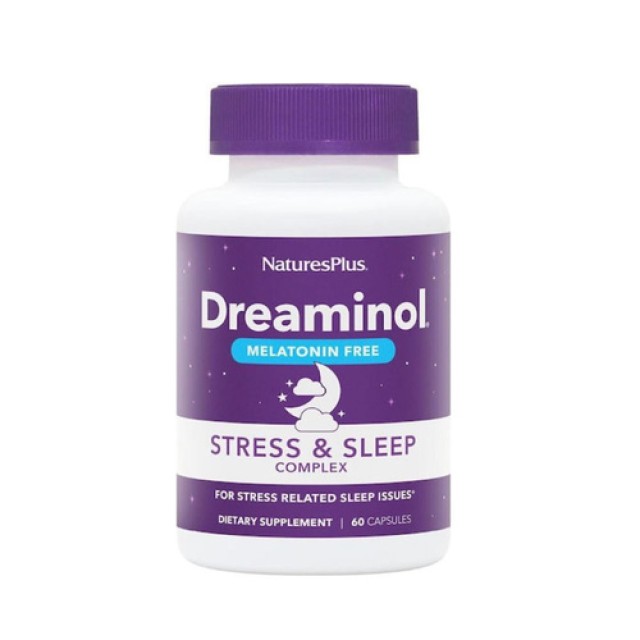 Natures Plus Dreaminol Stress & Sleep complex χωρίς μελατονίνη 60 κάψουλες