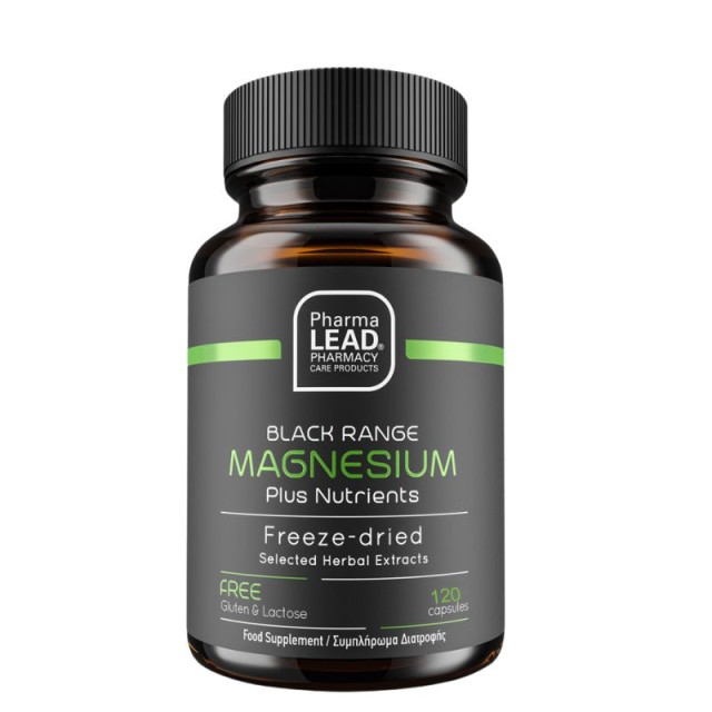 Pharmalead Black Range Magnesium Plus Nutrients 120 φυτικές κάψουλες