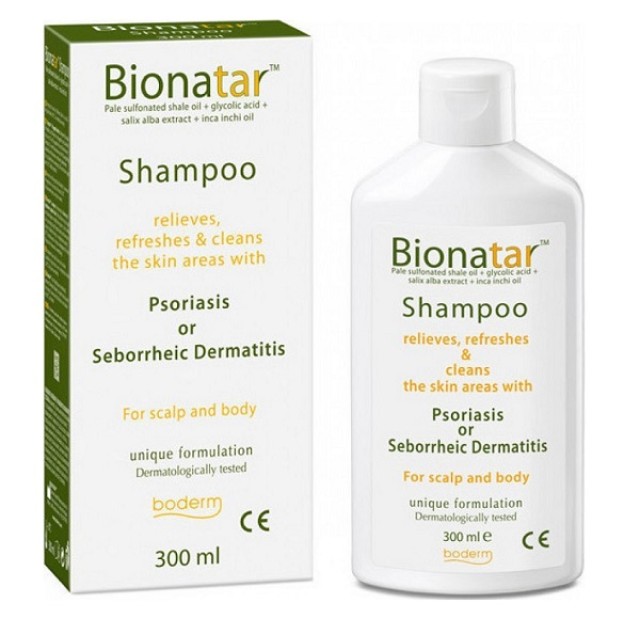 Boderm Bionatar Σαμπουάν Κατά της Ψωρίασης & της Σμηγματορροϊκής Δερματίδας 300ml