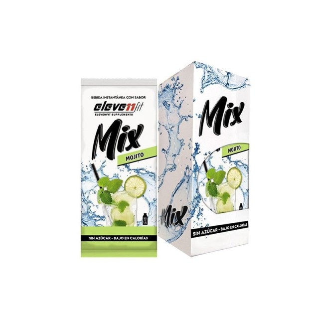 Elevenfit Mix Χυμός Σε Σκόνη Mojito Χωρίς Προσθήκη Ζάχαρης 12pack (12x9gr)